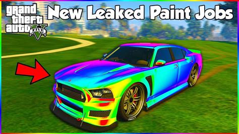 GTA 5 Expanded Enhanced NEW UNRELEASED Chameleon Paint Job EARLY