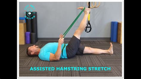 Assisted Hamstring Stretch Youtube