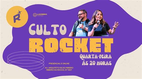 Culto Rocket Pr Vanilson Youtube