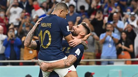 England Vs France Olivier Giroud Says Kylian Mbappe Is Best Player He