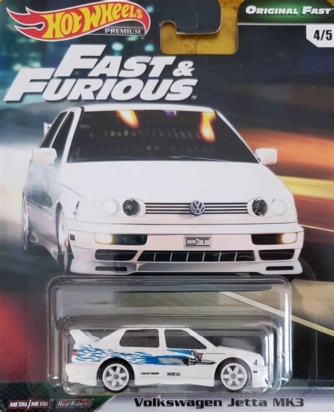 Hot Wheels Fast Furious Original Fast VW Jetta Mk3 Veloses E Furiosos Universo Hot Wheels