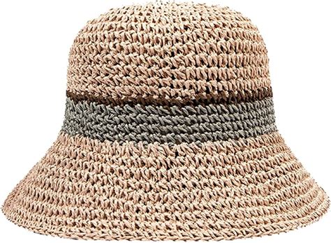 Cocopeaunts Sun Hat Bucket Hat For Women Straw Hat Wide Brim Beach Hats