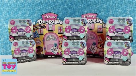 Disney Doorables Let S Go Road Trip Vehicle Series 8 Unboxing