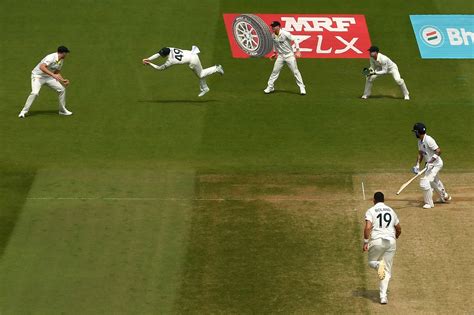 Steve Smith Took A Stunning Catch To Dismiss Virat Kohli Espncricinfo