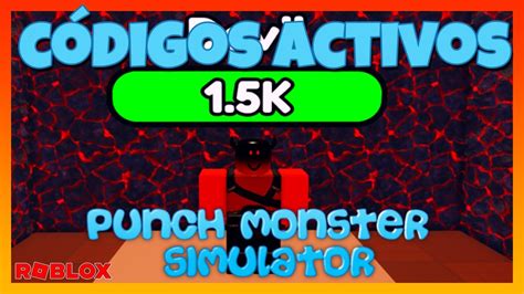 CODIGOS ACTIVOS de PUNCH MONSTER SIMULATORNUEVOS CÓDIGOS en