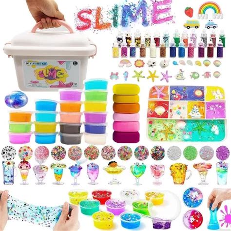 Kit Slime Fabricaci N Foamy Moldeable Para Ni As Pzs Env O Gratis