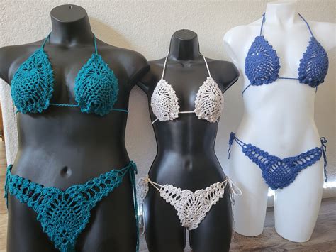 Crochet Bikini Bottom Pattern Crochet Lingerie Pattern Etsy