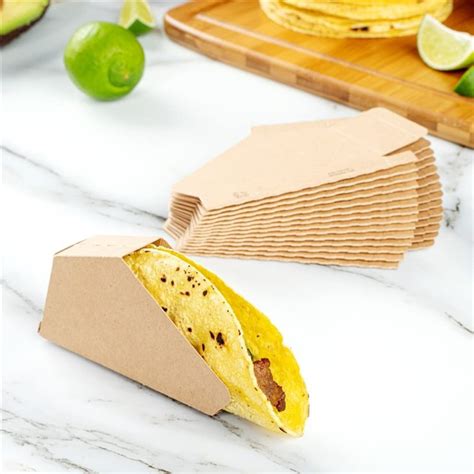 China Customized Disposable Paper Taco Holder Suppliers Factory