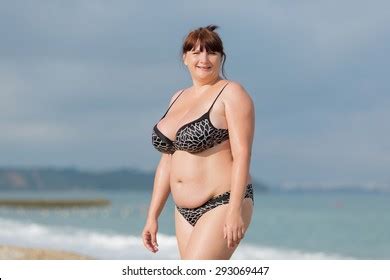 Overweight Women Bikini Photos Images Pictures Shutterstock