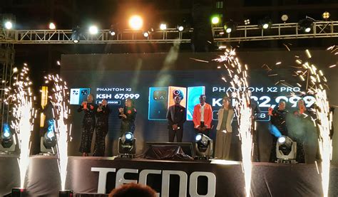 Tecno Phantom X Series Launch Featuring Marathon World Record Holder