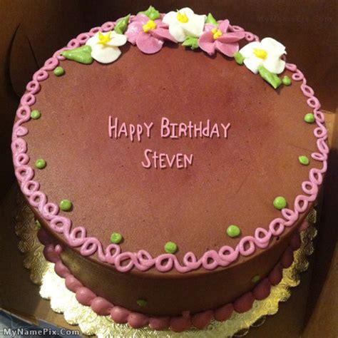 Happy Birthday Steven Cakes, Cards, Wishes