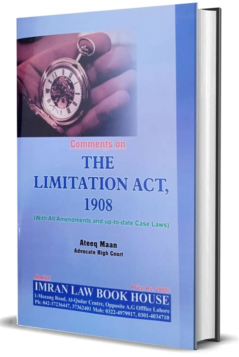 Petiwala Books. Limitation Act