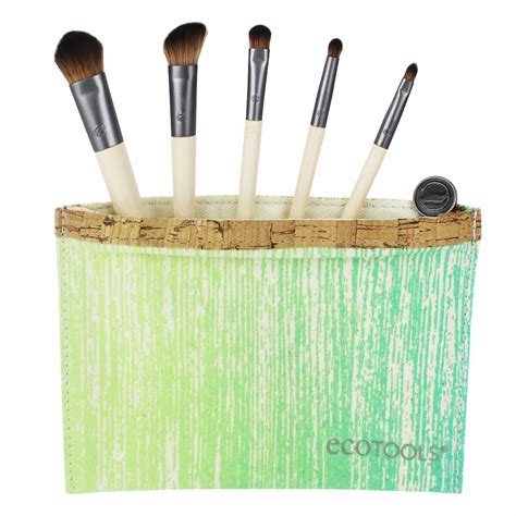 Ecotools 6 Piece Essential Eye Makeup Brush Collection