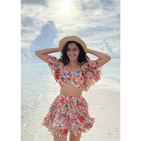 A Bikini Clad Ananya Pandays Pictures From Her New Year
