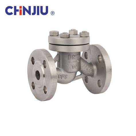 H41 Lifting Horizontal Non Return Valve Flange Connection Type Check Valve China Check Valve