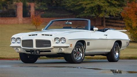 1971 Pontiac Lemans Sport Convertible For Sale At Auction Mecum Auctions