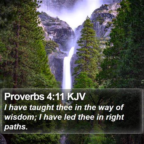 Proverbs 411 Kjv Bible Verse Images