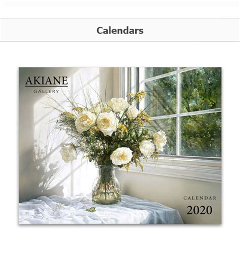 Calendars Official Akiane Gallery