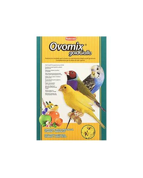 Padovan Ovomix Gold Giallo Per Uccelli 1 kg