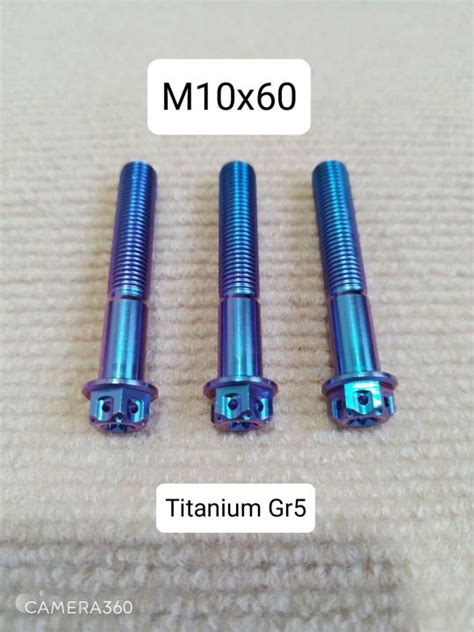 Titanium Gr5 M10x60 Pipebolt Set Lazada PH