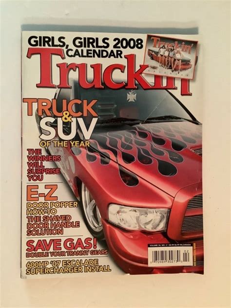 Girls And Trucks Calendar