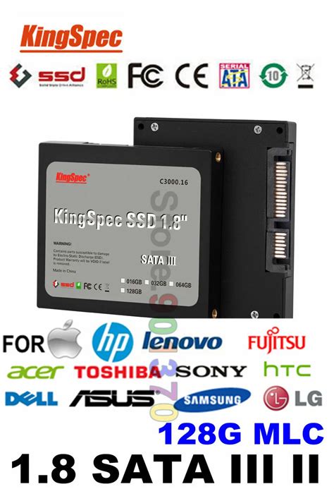 Kingspec High Speed 18 Sata Iii And 18 Sata Ii Ssd 128gb Solid State