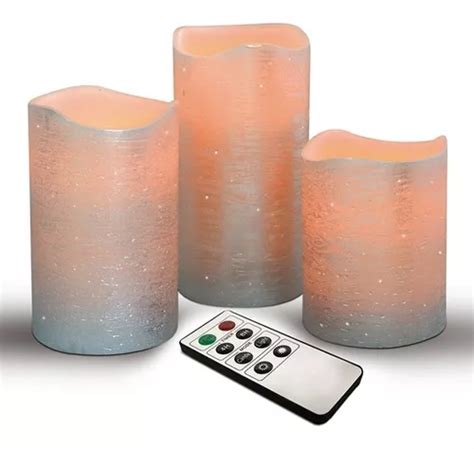 Velas Led Parpadeantes Danzantes Control Remoto Decorativas MercadoLibre