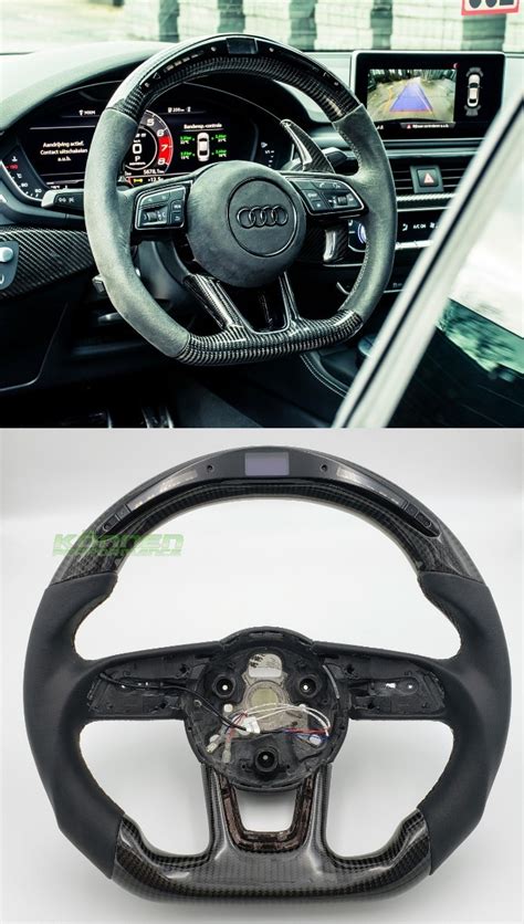 Volante Display Rs Rs Audi Fibra Carbono Led A S S S Meses Sin