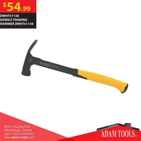 Now In Stock Get the DEWALT FRAMING HAMMER DWHT51138 Order: http://www ...