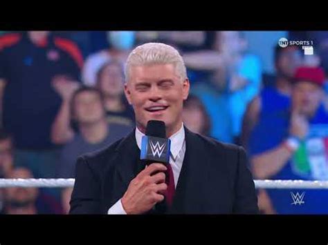 FULL SEGMENT Cody Rhodes Pays Tribute To Terry Funk WWE SmackDown 08