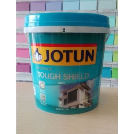 Jual Cat Tembok Exterior Jotun Tough Shield White Kemasan Liter