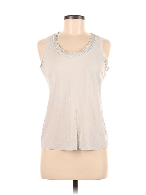 Valerie Bertinelli Ivory Sleeveless Top Size M 37 Off Thredup