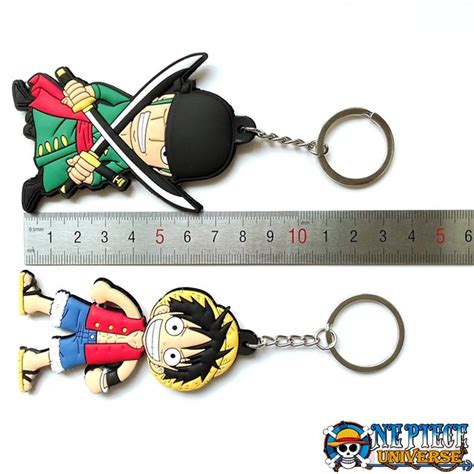 One Piece Luffy Keychain 8CM PVC Official One Piece Merch Collection