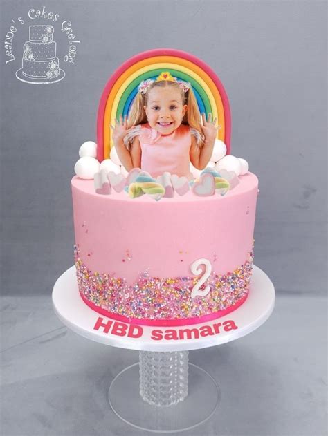 No Es El Original Lo Altere Un Poco Rainbow Birthday Cake 3rd Birthday