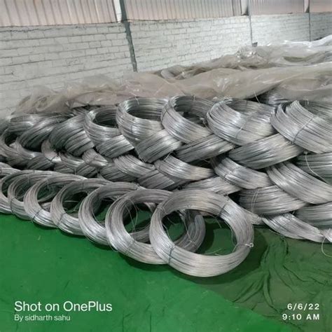 Mm To Mm SWG Hot Dipped Galvanized Iron Wire Gauge Size At Rs Kg In Ranchi