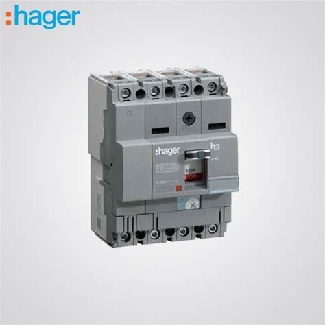 Buy Hager 3 Pole 400A MCCB HND400H Industrykart