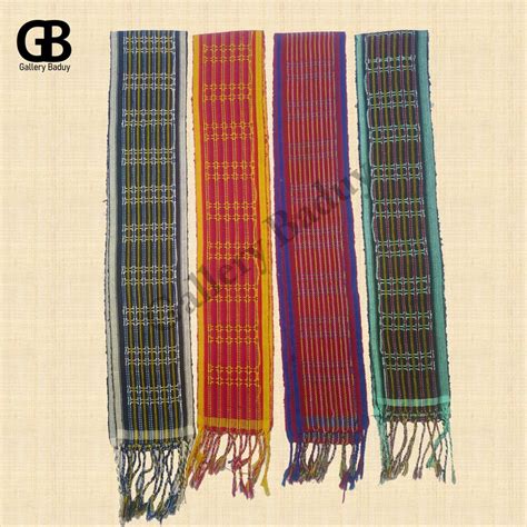 Jual Tenun Baduy Kecil Varian Ikat Kepala Baduy Motif Garis Garis Suwat