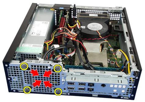 Optiplex Small Form Factor Sff Removal Guide For The Memory Fan