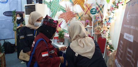 Stand UHT Andil Pameran KMI Kewirausahaan Mahasiswa Indonesia Expo