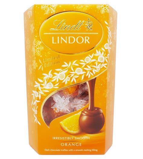 Buy Lindt Lindor Orange Milk Chocolate Truffles 200g Online At