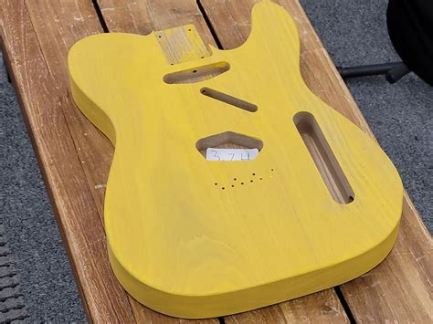 USA Handmade Tele Body Butterscotch Blonde Reverb UK