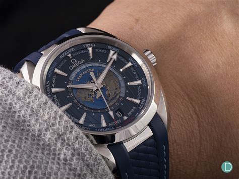 Review: Omega Seamaster Aqua Terra GMT Worldtimer