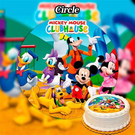 Mickey Mouse clubhouse Cake Topper Archives - Edible Printed Toppers