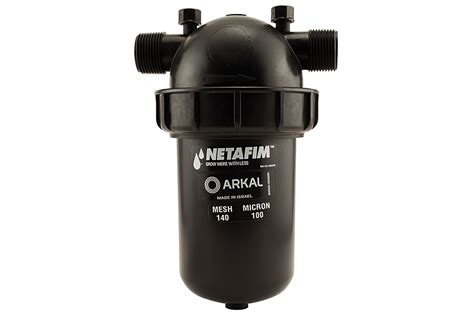 Netafim Disc Filter Mpt X Mpt 40 Mesh 1” 26 Gpm