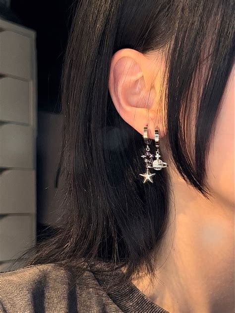 Trendy Earrings Fashion Aesthetic Chinese Asian Jewelry Aesthetic