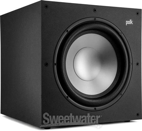 Polk Audio Monitor Xt Watt Inch Powered Subwoofer Black