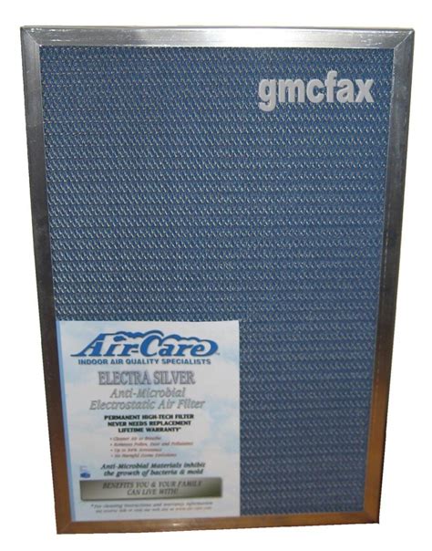 16x16x1 Electrostatic Furnace Ac Air Filter Washable Lifetime