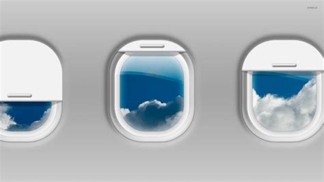 Airplane windows wallpaper - Digital Art wallpapers - #24679