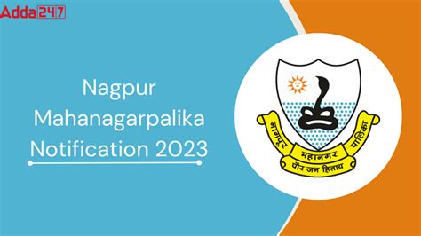 Nagpur Mahanagarpalika Notification Out Apply Online Link Active