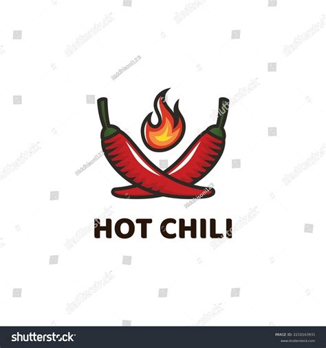 Red Hot Chili Logo Design Stock Vector Royalty Free 2210163931 Shutterstock